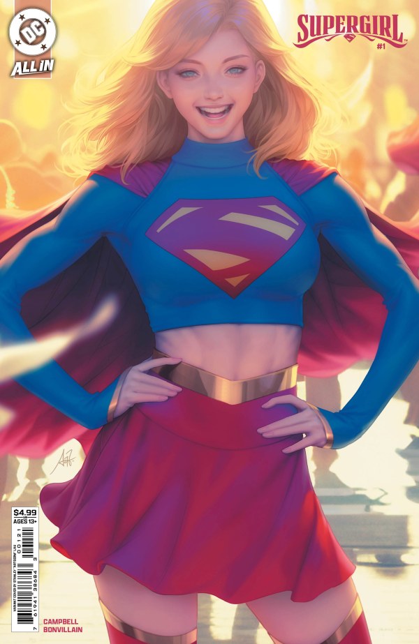 Supergirl #1 DC B Stanley Artgerm Lau Release 05/14/2025 | BD Cosmos