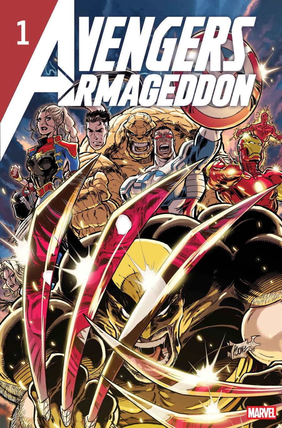 Avengers: Armageddon #1 MARVEL Andrews Foil 06/10/2026 | BD Cosmos