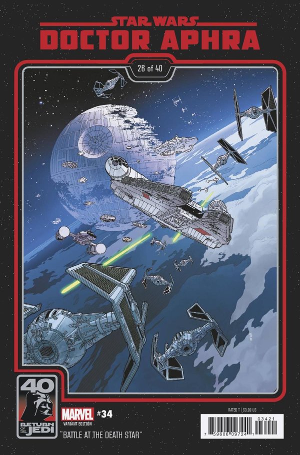 Star Wars Docteur Aphra #34 (2020) MARVEL RoTJ 40e sortie 07/19/2023 | BD Cosmos