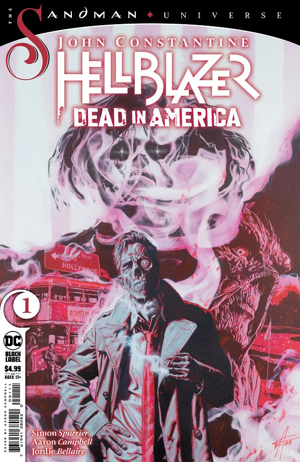 John Constantine Hellblazer Dead America #1 DC A Campbell 01/17/2024 | BD Cosmos