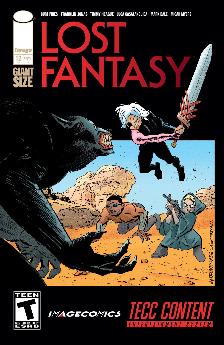 Lost Fantasy #12 Image B Diotto 09/23/2026 | BD Cosmos