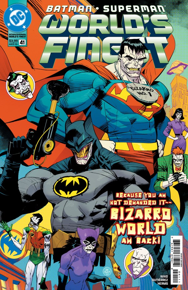 Batman Superman Worlds Finest #41 DC A Dan Mora 07/16/2025 | BD Cosmos