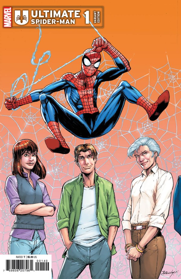 Ultimate Spider-Man #1 Marvel I Bagley Connecting 01/10/2024 | BD Cosmos