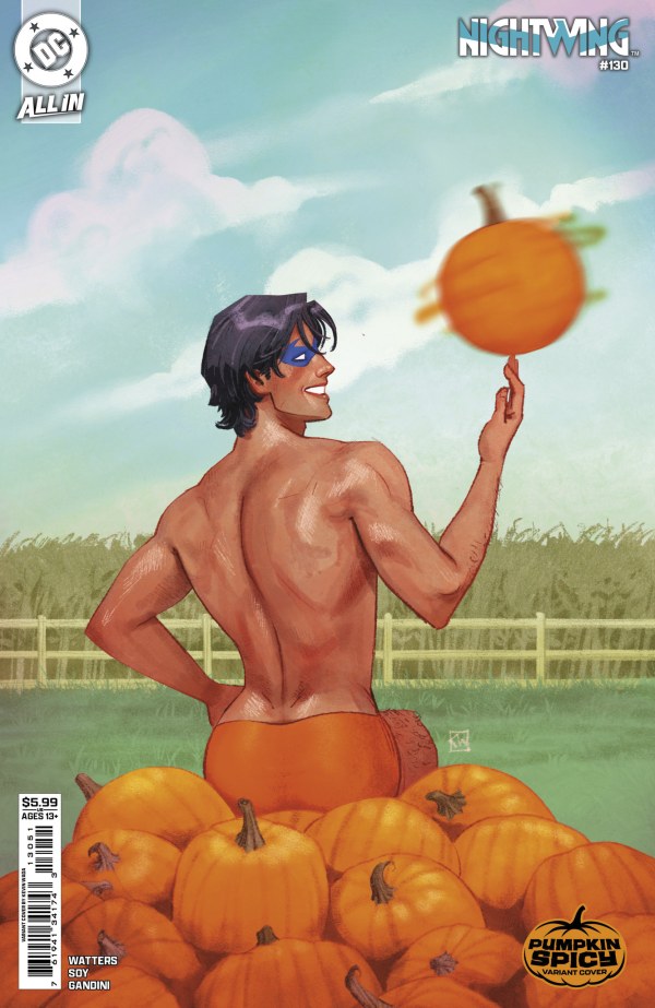 Nightwing #130 DC D Kevin Wada Pumpkin Spicy 09/24/2025 | BD Cosmos