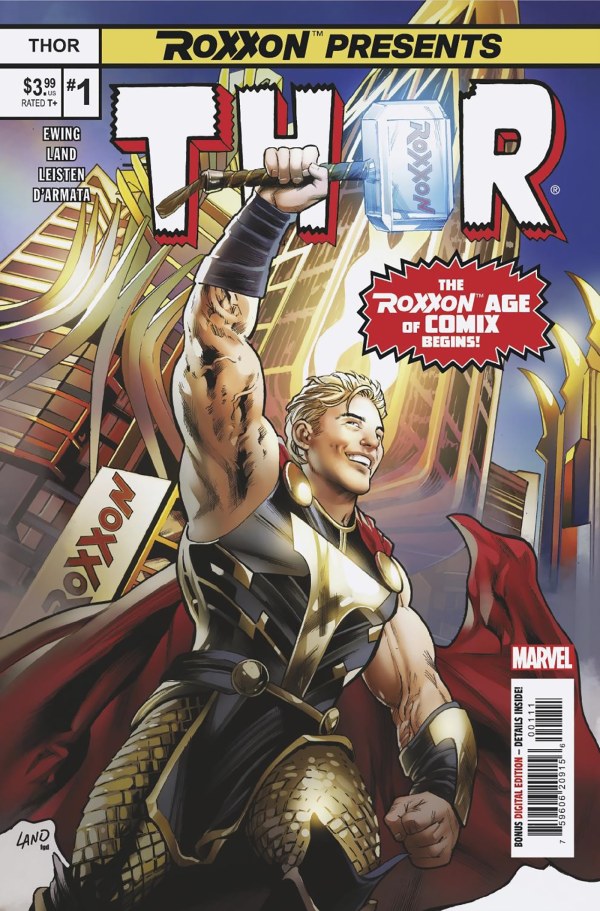 Roxxon Presents Thor #1 MARVEL 04/17/2024 | BD Cosmos