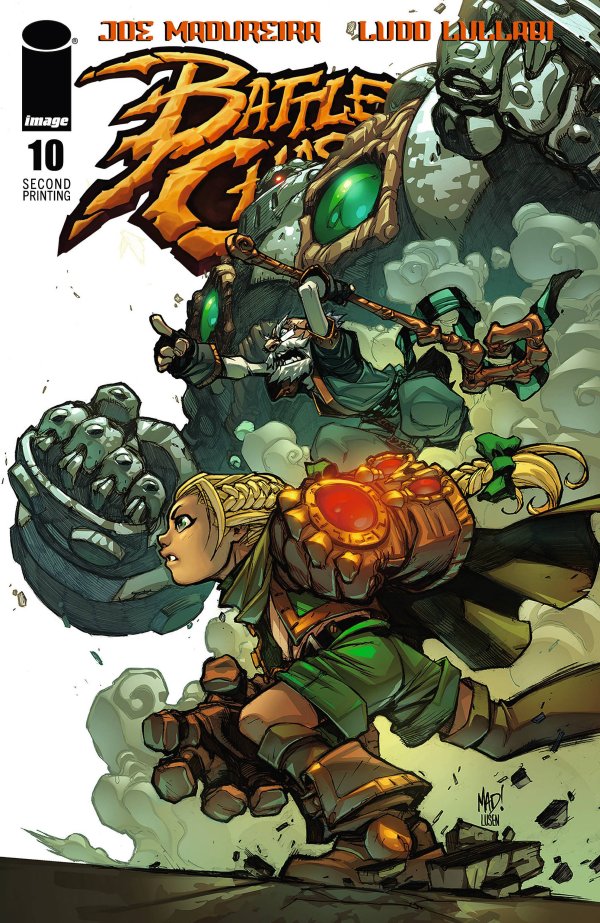 Battle Chasers #10 2nd Print Ludo Lullabi Release 07/12/2023 | BD Cosmos