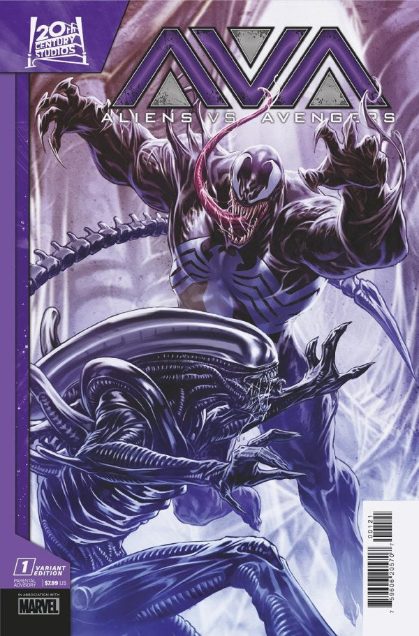 Aliens vs Avengers #1 B Marvel Mark Brooks 08/28/2024 | BD Cosmos