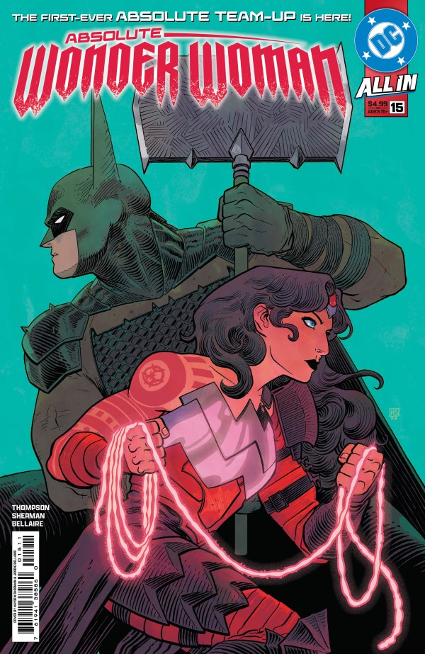 Absolute Wonder Woman #15 DC A Hayden Sherman 12/24/2025 | BD Cosmos