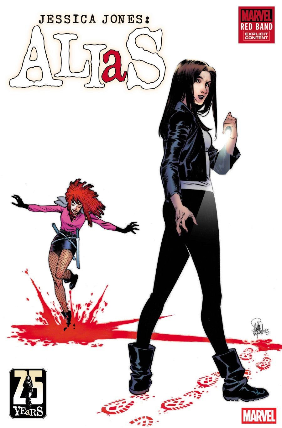 Alias: Red Band #1 MARVEL Elena Casagrande [Polybagged] 03/11/2026 | BD Cosmos