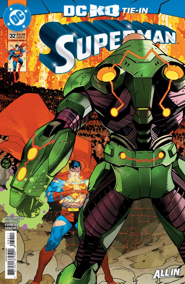 Superman #32 DC A Dan Mora [DC K.O.] 11/26/2025 | BD Cosmos