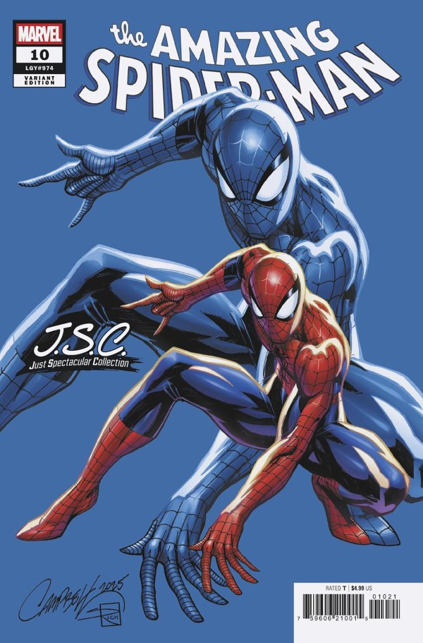 Amazing Spider-Man #10 J. Scott Campbell Just Spectacular Collection 08/20/2025 | BD Cosmos
