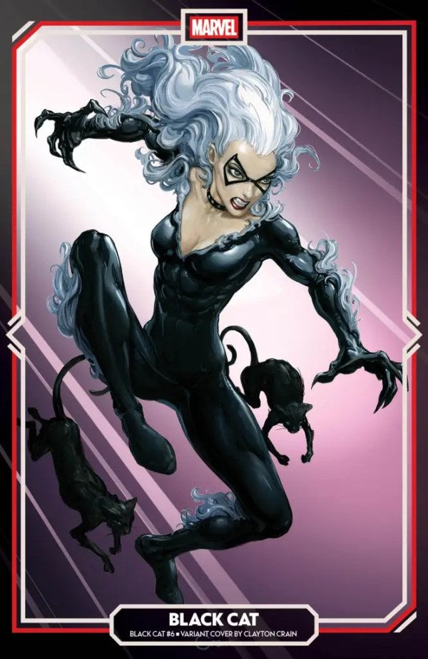 Black Cat #6 MARVEL Clayton Crain  01/14/2026 | BD Cosmos