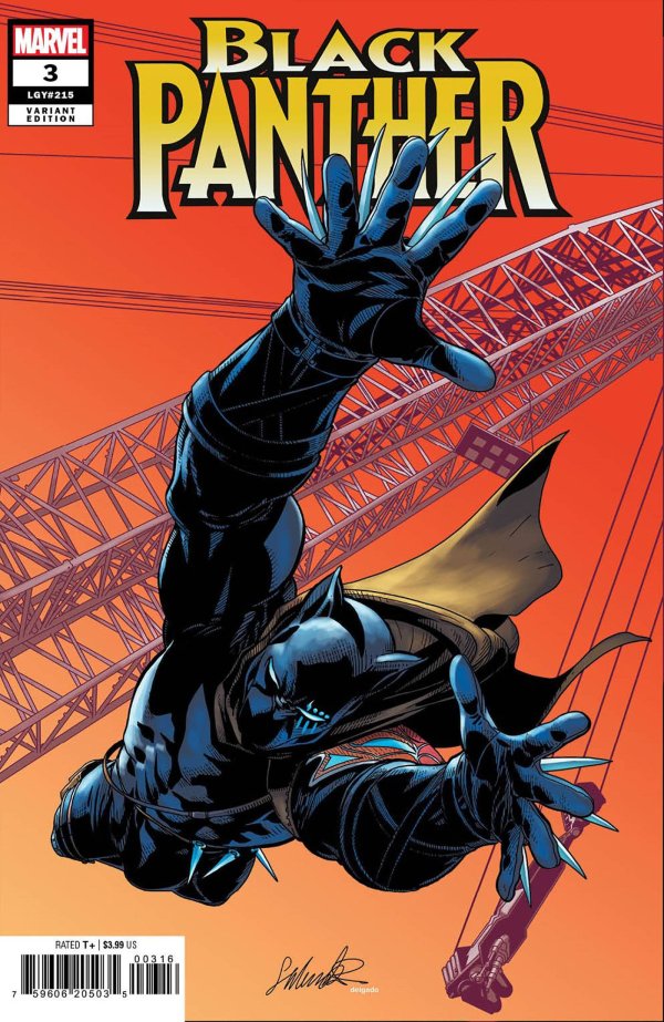Black Panther #3 (2023) MARVEL 1:25 Larroca 08/23/2023 | BD Cosmos