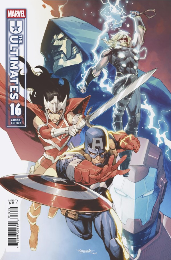 Ultimates #16 MARVEL 1:25 Stephen Segovia 09/17/2025 | BD Cosmos