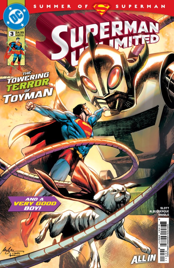 Superman Unlimited #3 DC A Rafael Albuquerque 07/16/2025 | BD Cosmos