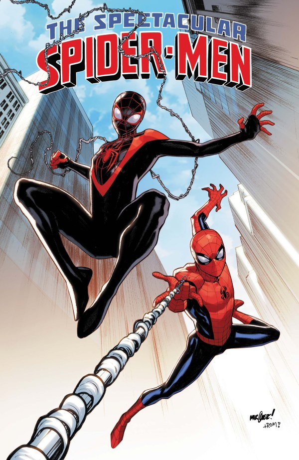 Spectacular Spider-Men #1 2nd Print Marvel Marquez 1:25 Virgin 04/17/2024 | BD Cosmos