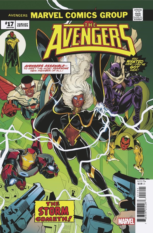 Avengers #17 D Marvel Luciano Vecchio Homage 08/07/2024 | BD Cosmos