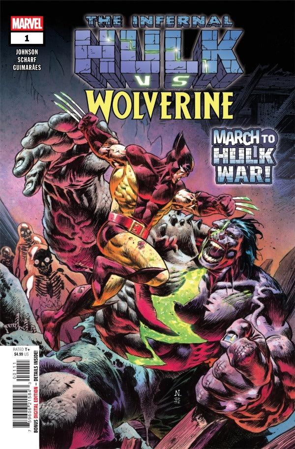 Infernal Hulk vs. Wolverine #1 Marvel 09/23/2026 | BD Cosmos