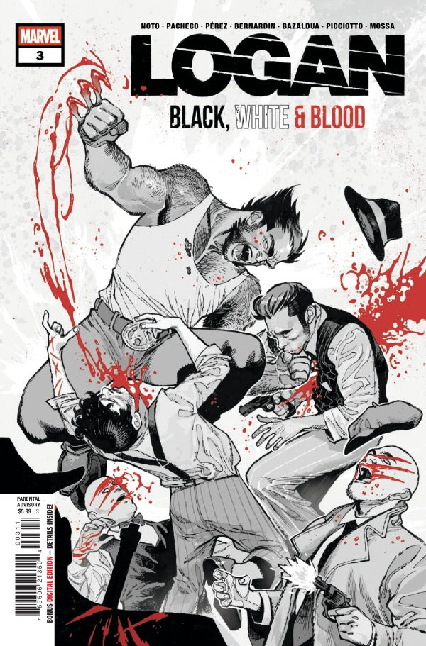Logan: Black White & Blood #3 MARVEL 03/11/2026 | BD Cosmos