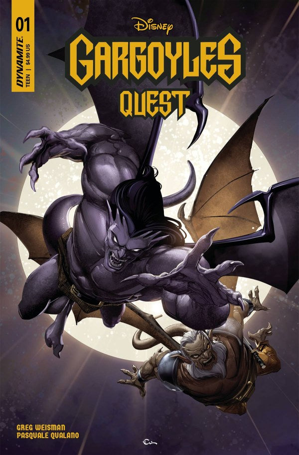 Gargoyles Quest #1 DYNAMITE D Crain Foil 04/17/2024 | BD Cosmos