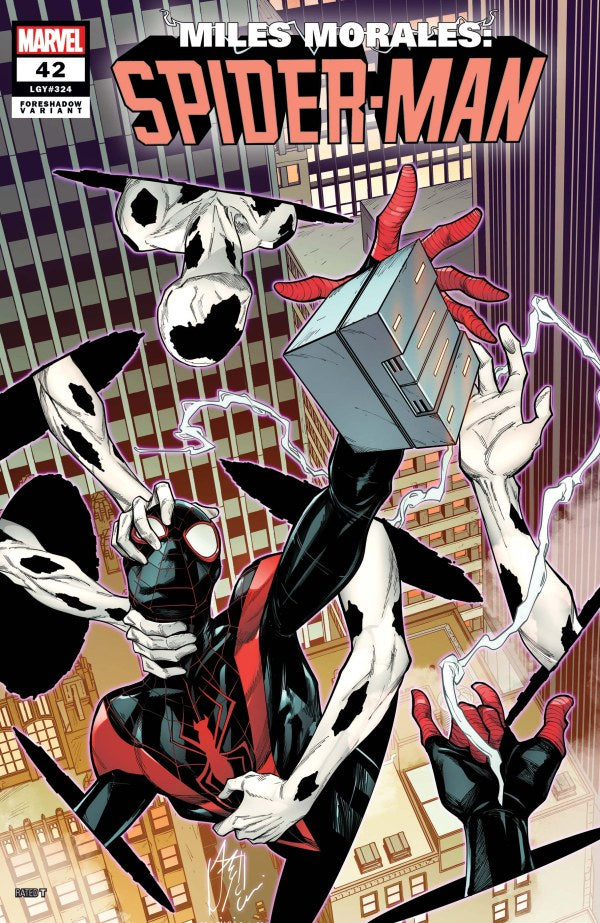 Miles Morales Spider-Man #42 MARVEL Caselli Foreshadow  01/28/2026 | BD Cosmos