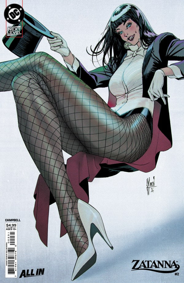 Zatanna [2026] #2 DC C Guillem March 05/27/2026 | BD Cosmos