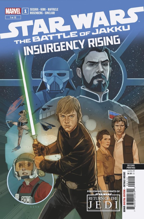 Star Wars Battle Of Jakku Insurgency Rising #1 2nd Print Marvel Noto 11/20/2024 CANCELLED | BD Cosmos