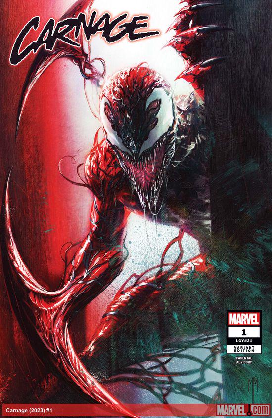 Carnage #1 MARVEL 1:25 Mastrazzo 11/22/2023 | BD Cosmos