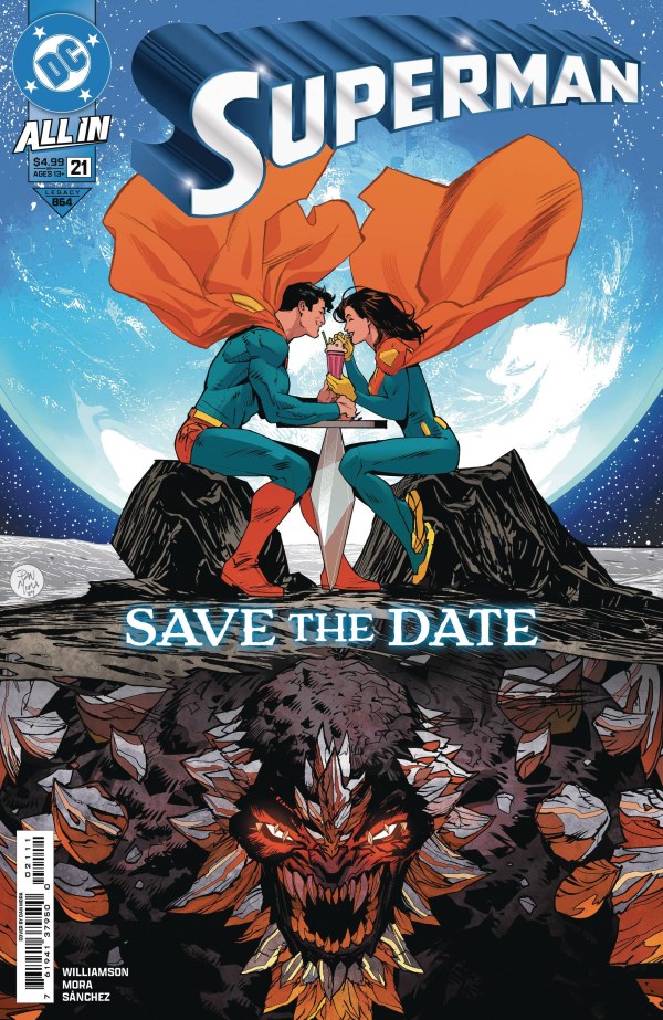 Superman #21 DC A Mora Release 12/25/2024 | BD Cosmos