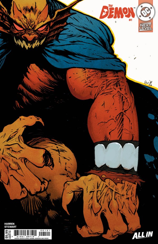 Demon #1 DC B Warren Johnson 10/07/2026 | BD Cosmos