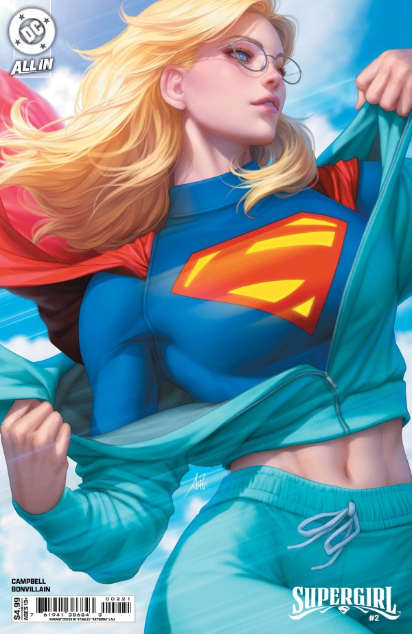 Supergirl #2 DC B Stanley Artgerm Lau 06/11/2025 | BD Cosmos