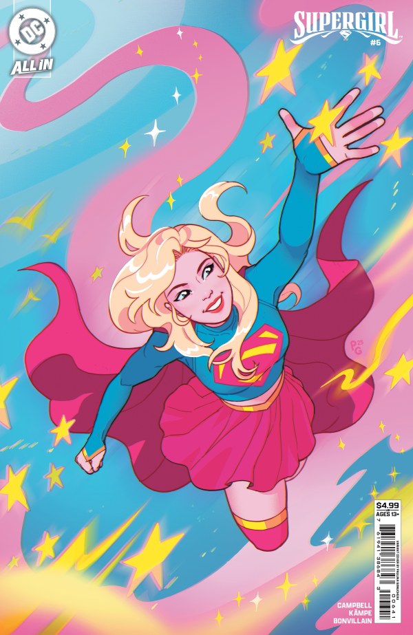 Supergirl #6 DC D Paulina Ganucheau 10/08/2025 | BD Cosmos