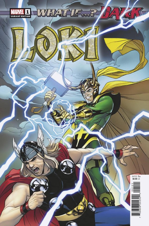 Et si Dark Loki #1 (2023) Sortie MARVEL Lupaccino 07/12/2023 | BD Cosmos