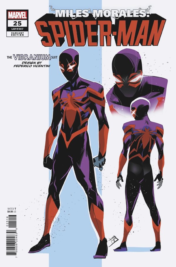 Miles Morales Spider-Man #25 Marvel 1:10 Vicentini Design 10/16/2024 | BD Cosmos