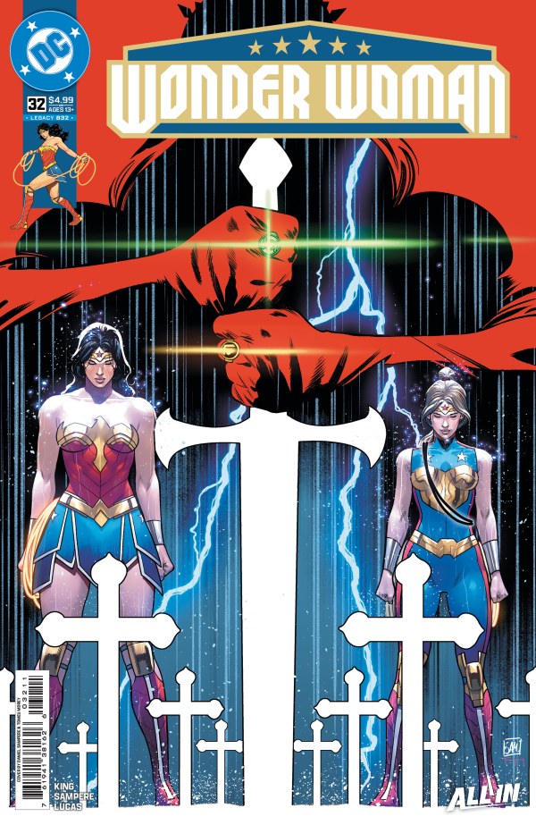 Wonder Woman #32 DC A Daniel Sampere 04/15/2026 | BD Cosmos