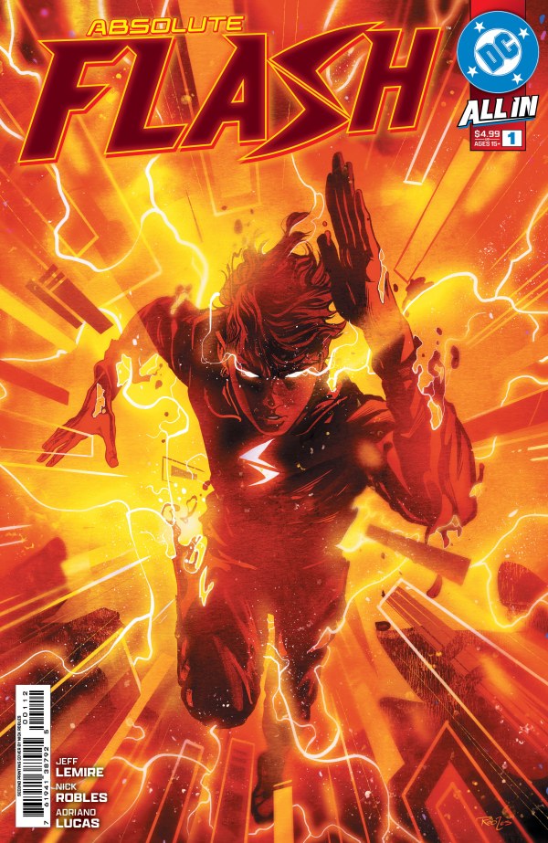 Absolute Flash #1 2nd Print DC A Nick Robles 05/21/2025 | BD Cosmos