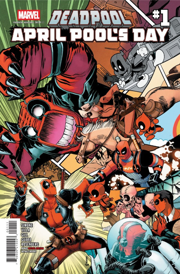 Deadpool April Pool's Day #1 MARVEL 04/01/2026 | BD Cosmos