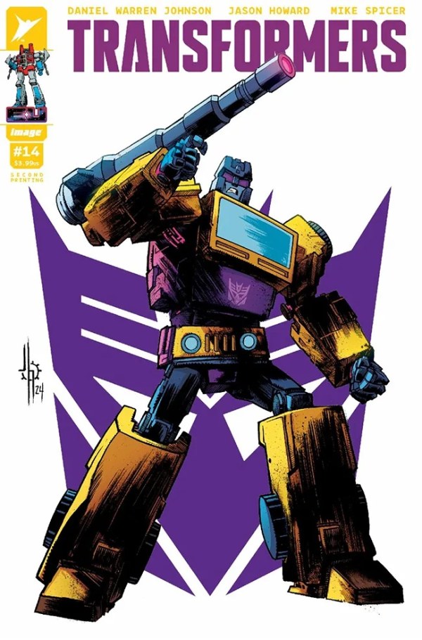 Transformers #14 2nd Print Cover B Howard  Image 03/12/2025 | BD Cosmos