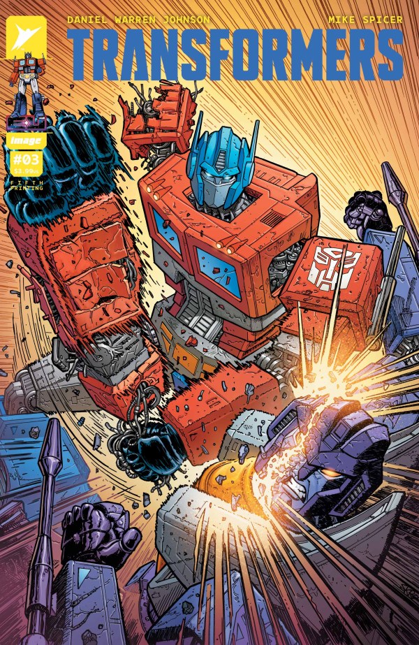 Transformers #3 5TH Printing Image 03/12/2025 | BD Cosmos