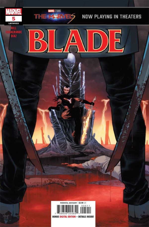 Blade #5 Marvel Release 11/15/2023 | BD Cosmos