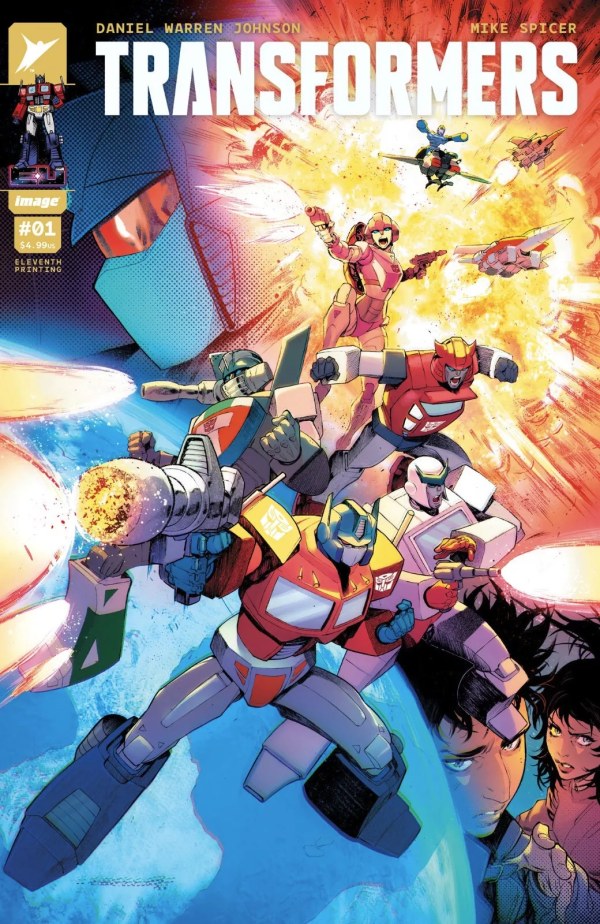 Transformers #1 11th Printing Image 03/12/2025 | BD Cosmos