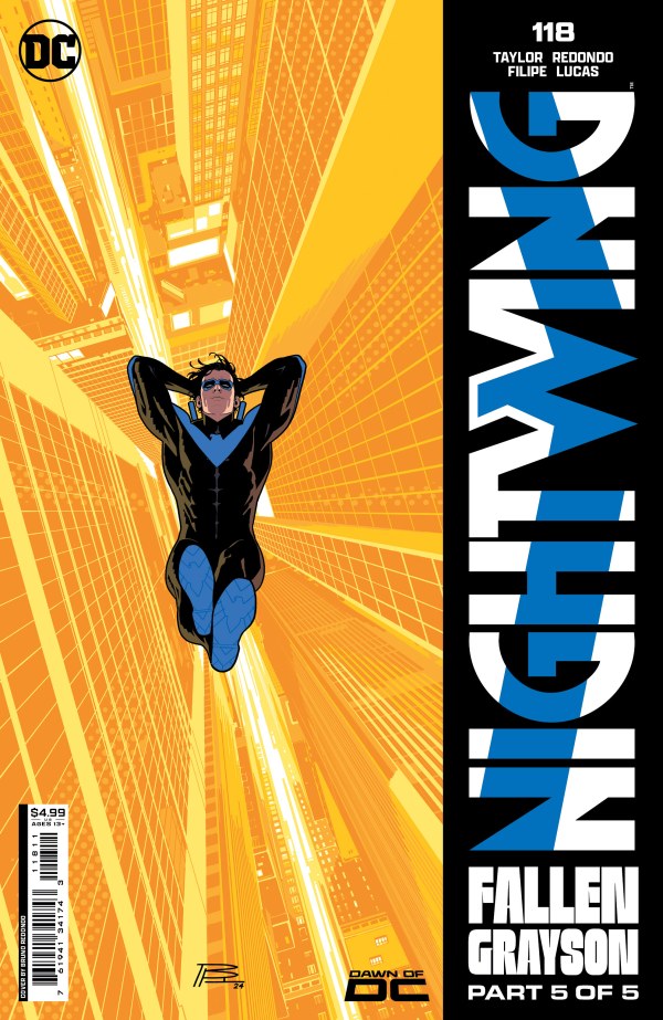 Nightwing #118 DC A Redondo 10/16/2024 | BD Cosmos