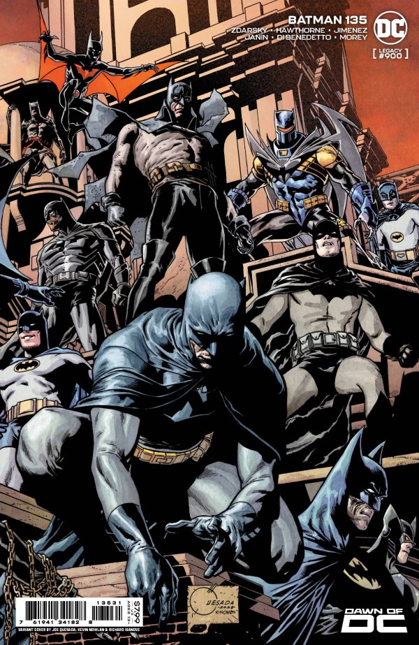 Batman #135 (2016) DC C Quesada Connect Release 05/03/2023 | BD Cosmos