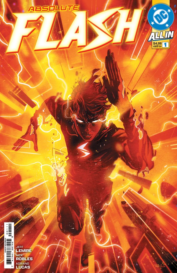 Absolute Flash #1 A DC Nick Robles Release 03/19/2025 | BD Cosmos