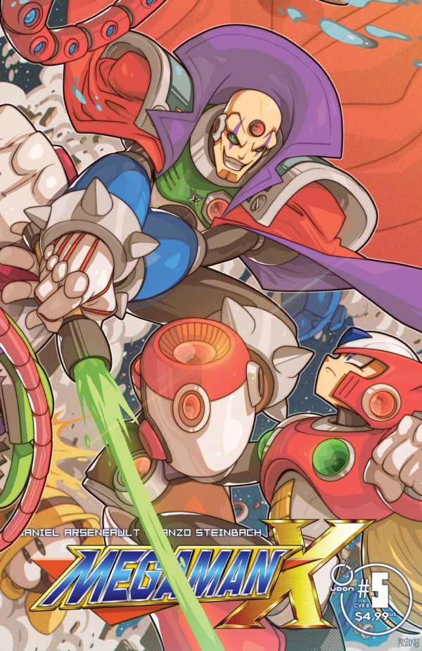 Mega Man X #5 [Of 5] UDON B Huang 07/29/2026 | BD Cosmos