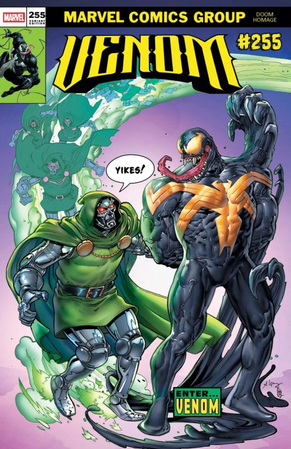 Venom #255 MARVEL Andrei Bressan Doom Homage 03/11/2026 | BD Cosmos