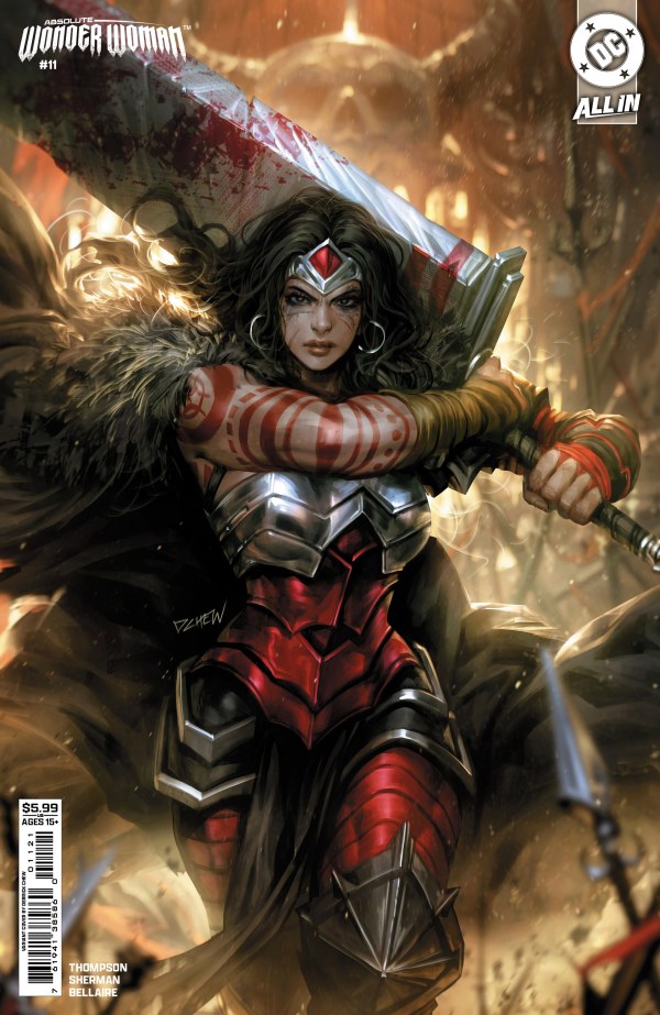 Absolute Wonder Woman #11 DC B Derrick Chew 08/27/2025 | BD Cosmos