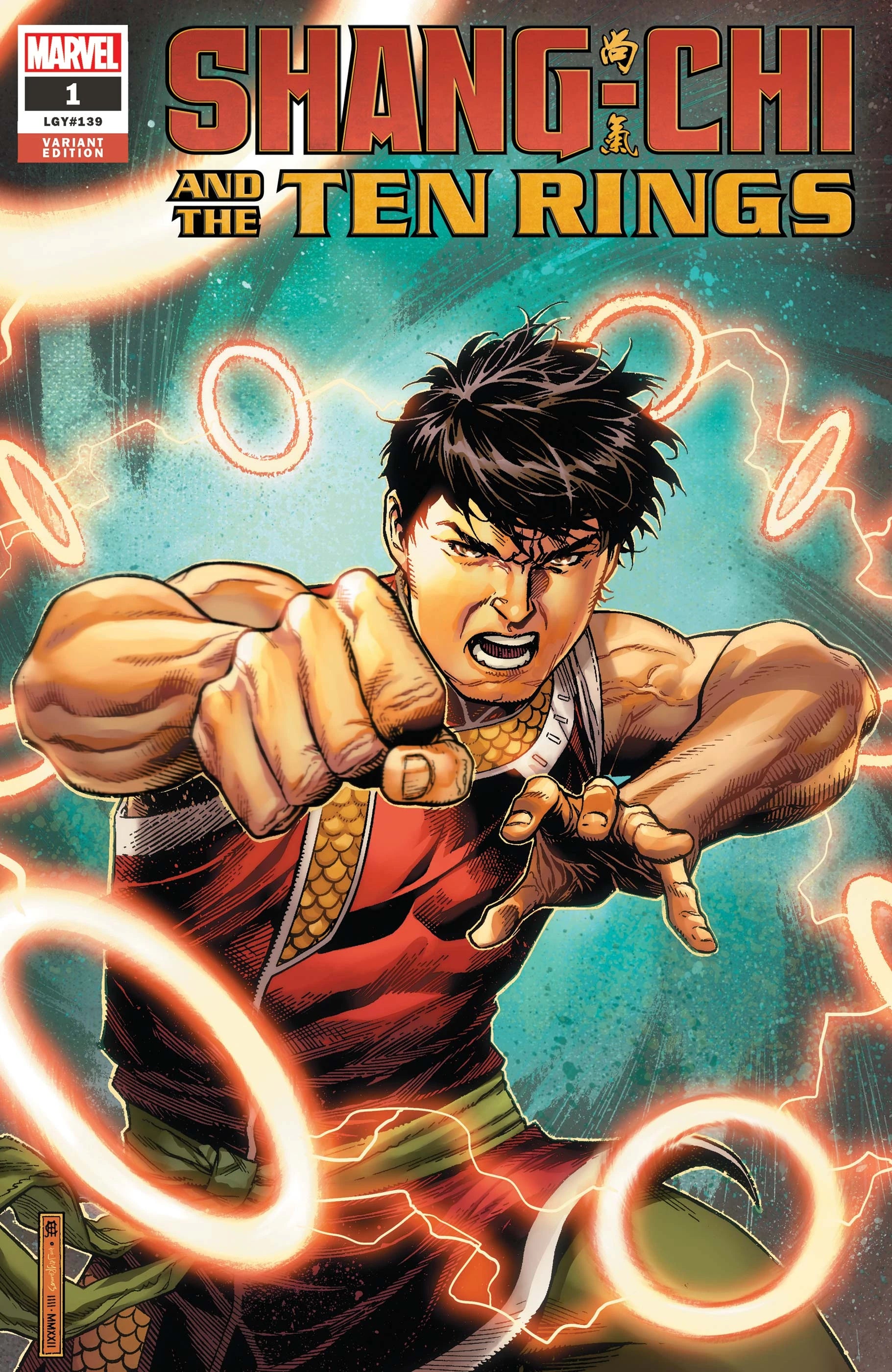 Shang-Chi and the Ten Rings #1 25 Copy Variant Edition Cheung Variant | BD Cosmos