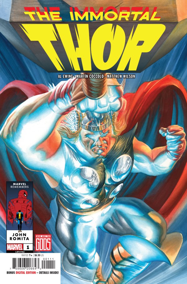 Immortel Thor #1 (2023) MARVEL 08/23/2023 | BD Cosmos
