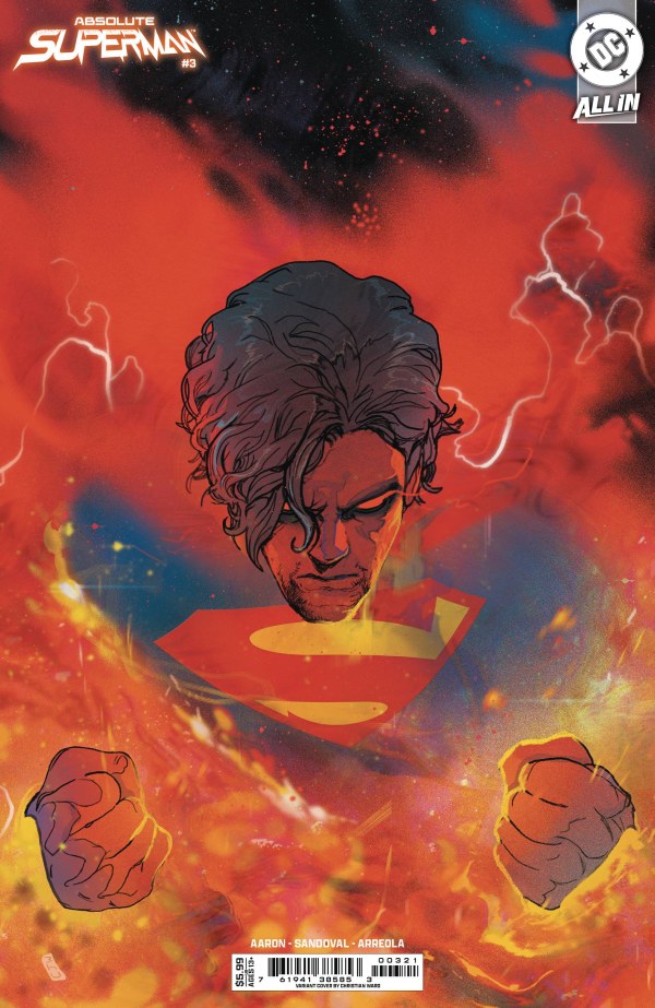 Absolute Superman #3 DC C Ward Release 01/01/2025 | BD Cosmos